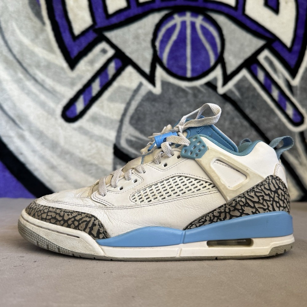 Size 8 - Air Jordan Spizike Low UNC Men's White Blue Shoes FQ1759-141
